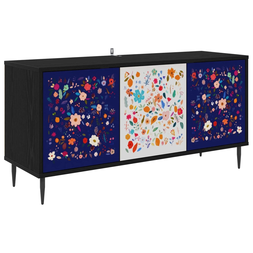 Mobile TV MAINZ 102 x 33 x 51 cm Rovere Nero 8007104