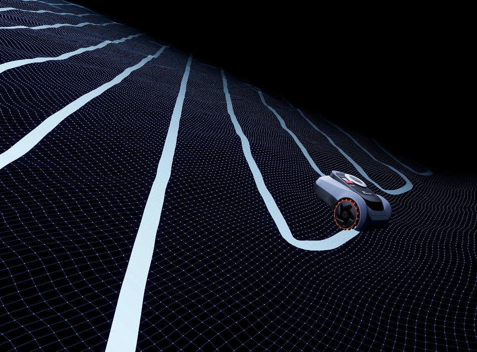 Navimow- Robot tagliaerba NAVIMOV i220E Lidar, GARAGE IN OMAGGIO