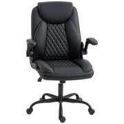 Sedia da ufficio ergonomica con braccioli regolabili, altezza regolabile, funzione basculante ¨C Minimal ¨C Nero