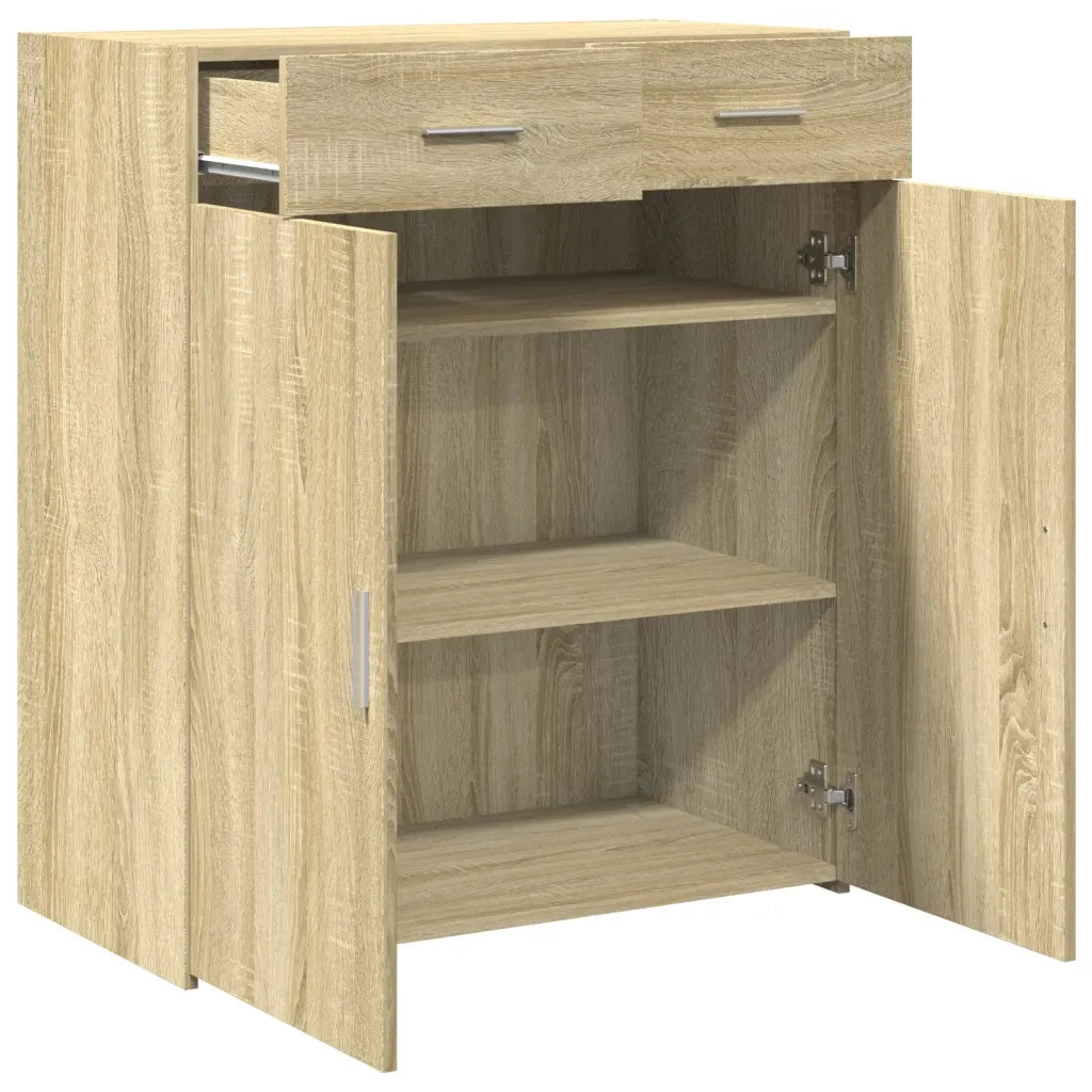 Credenza Rovere Sonoma 80x42,5x93 cm in Legno Multistrato 3281471