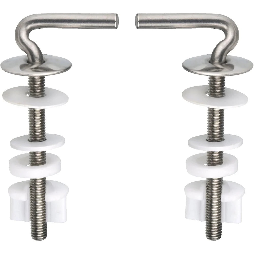 Cornat tec364896 - cerniera per sedile wc con fissaggio rapido,