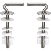 Cornat tec364896 - cerniera per sedile wc con fissaggio rapido,