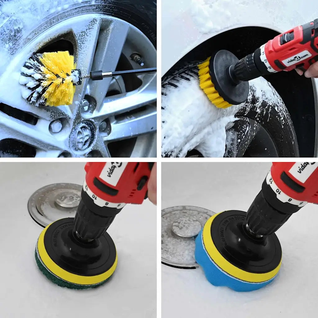 Set di Pennelli per Auto Multicolore polyrattan 42006838