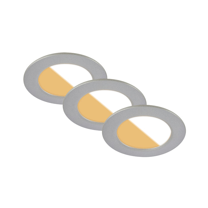 Faretto Incasso Vand Plastica Cromo Opaco Led Integrato 4W 3000,4000,6500K