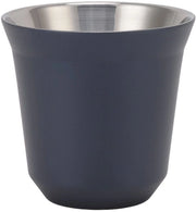 Porta caffè a doppia parete - Isolato termicamente - Coperchio in acciaio inossidabile - Portatile - Capacità 80ml - Progettato per resistere a urti