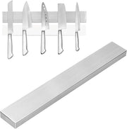 Magnetico per tenere a posto le misure da 30 cm, striscia magnetica per misure, striscia magnetica in acciaio inossidabile, piatto magnetico per parete, senza perforazione necessaria, magnetico superforte, adatto per tutte le misure.
