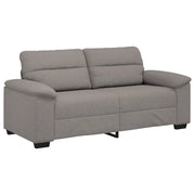 Divano | Divano da soggiorno | Sofa a 2 Posti Tortora 180x81x84 cm in Tessuto