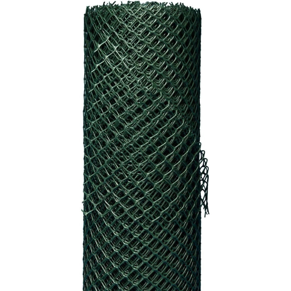 Trade Shop - Rete Di Rinforzo Per Giardino Verde 1 X 5 Mt In Plastica Maglia 13mm Recinsione -