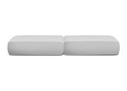 Copriseduta Per Divano Elasticizzato Antimacchia Genius In Tinta Unita - Coppia Maxi - Bianco 1000
