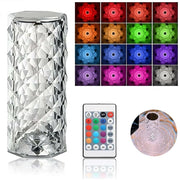 Lampada da tavolo led RGB ricaricabile Touch per ristoranti bar hotel Art.86119