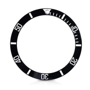Orologio Bezel - Materiale Kunststoffo - Finitura Luccicante - Resistente ai graffi - Diametro esterno 30,5 mm - Leggero - Eclatante unicità - Componente orologio da incastonare