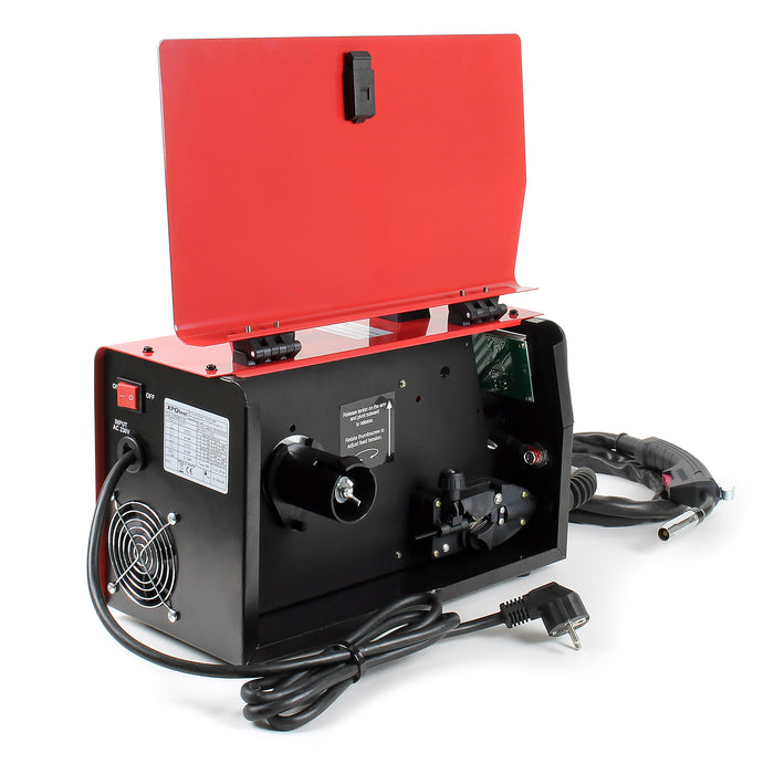 Saldatrice inverter iGBT per saldatura MIG/MMA con filo pieno ed elettrodi