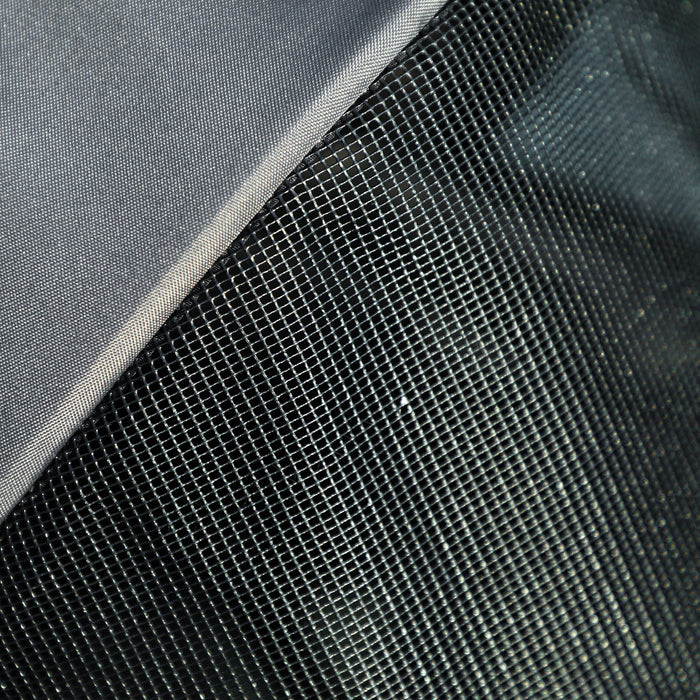 Passeggino per Cani 3 in 1 Pieghevole con Cestino Inferiore Grigio