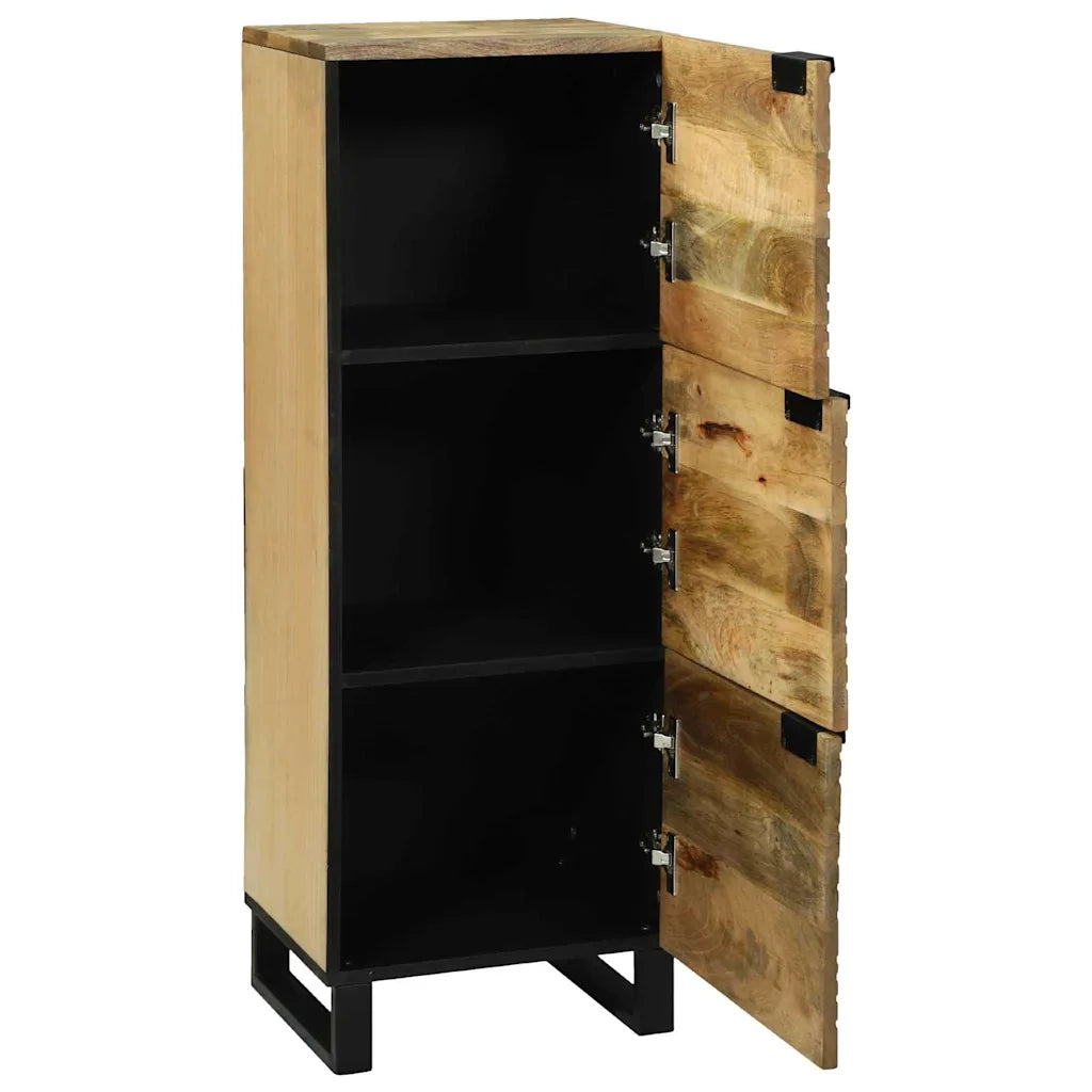 Credenza | Madia | Buffet da pranzo | Armadio da pranzo Marrone 40 x 33 x 110 cm legno massello di mango