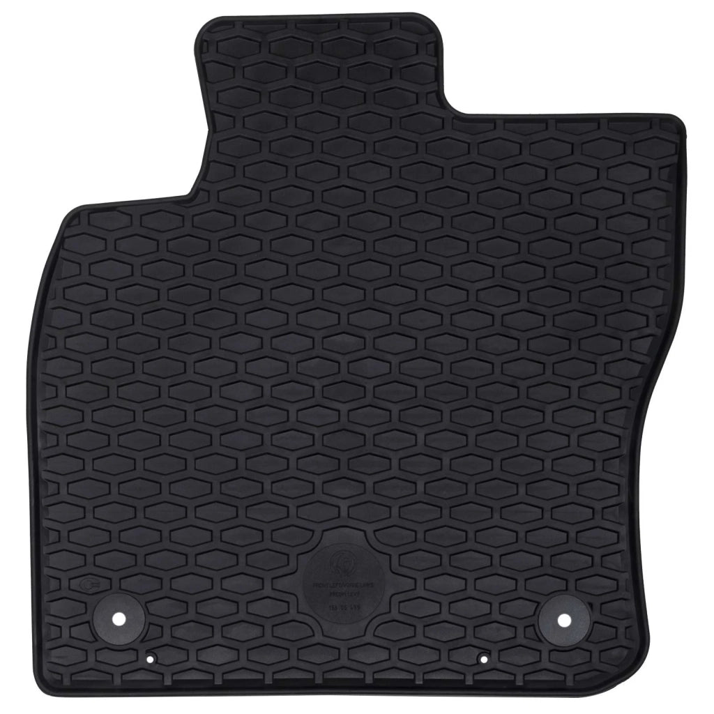 Tappetino per Auto 2 pz Nero adatto per VW CADDY 2020- Gomma CFW9094955