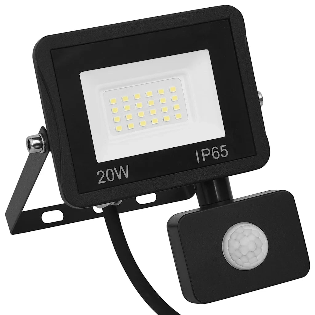 Faretto a LED con Sensore 20 W Bianco Caldo CFW6572399