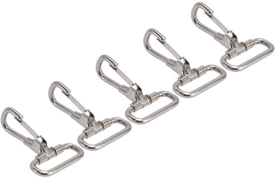 Sostegno per Chiavi in Acciaio Inox - 5 Ganci - Alta Qualità - Miglioramento dell'Efficienza - Per Lavoro e Vita