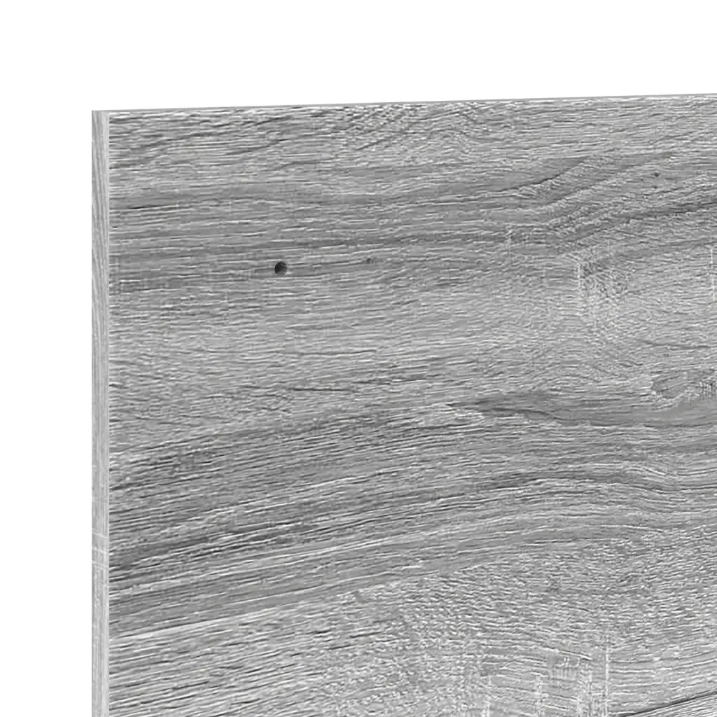 vidaXL Mobile a Parete 100x16,5x30 cm Grigio Sonoma in Truciolato