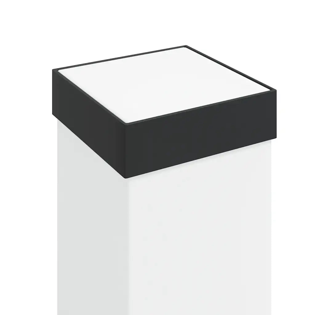 Lampioni a paletto con sensore 3 pz 110 cm neri IP44 4006082