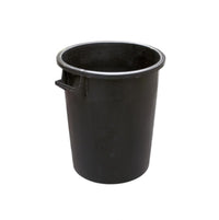 Bidone Per Immondizia 75 Litri Nero Pattumiera Rifiuti