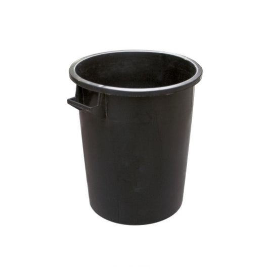 Bidone Per Immondizia 75 Litri Nero Pattumiera Rifiuti