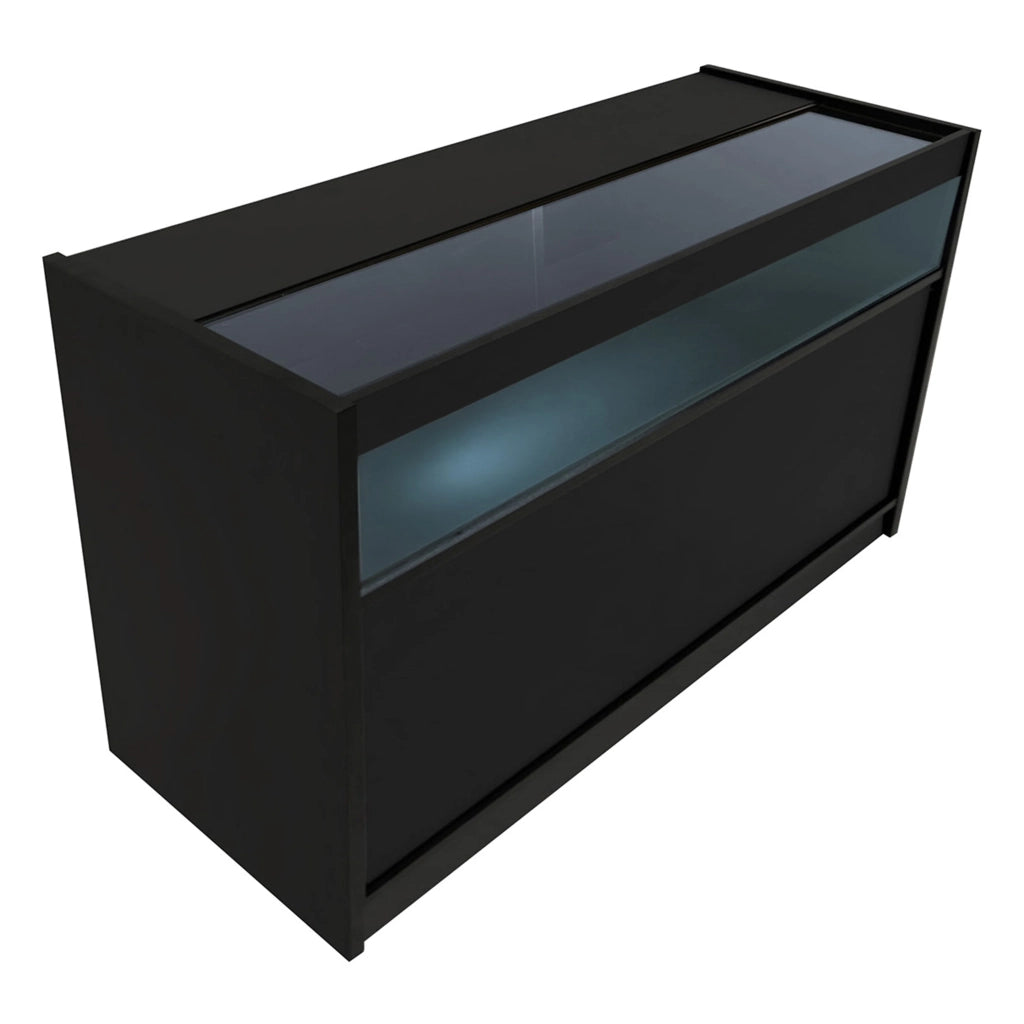 Set Banconi Adonis LED B1500 C1500 CM60 Nero – Vetro, Chiavi e Ante