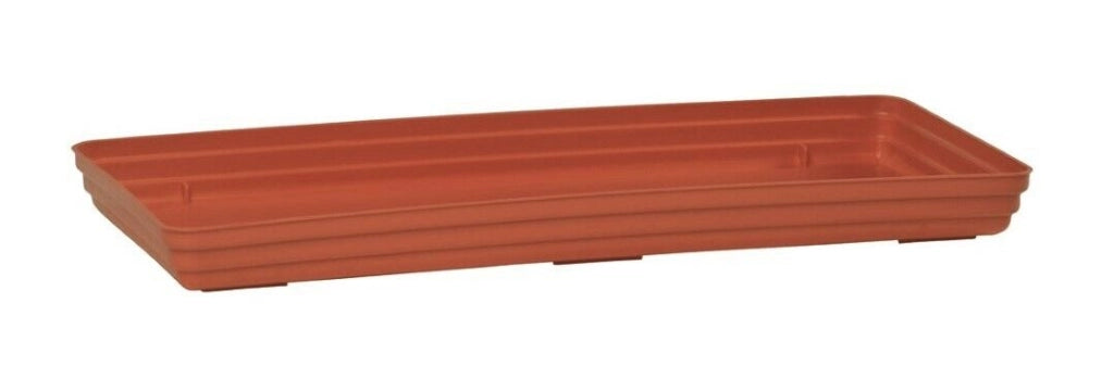 Sottofioriera Cm 50X17 Terracotta Set 5 Pezzi - Arca