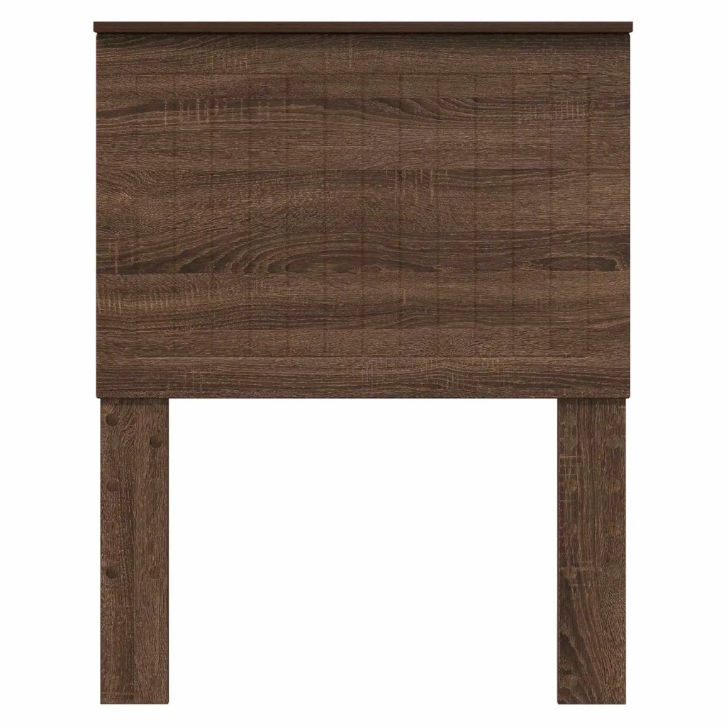 Testiera con testiera Rovere Marrone 75 cm Legno multistrato