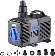 Pompa per vasca 4500 L/H - Efficace in termini di energia - Regolabile - Asceramica - Silenziosa - Trasporta residui fino a 6 mm - Pompa per acqua