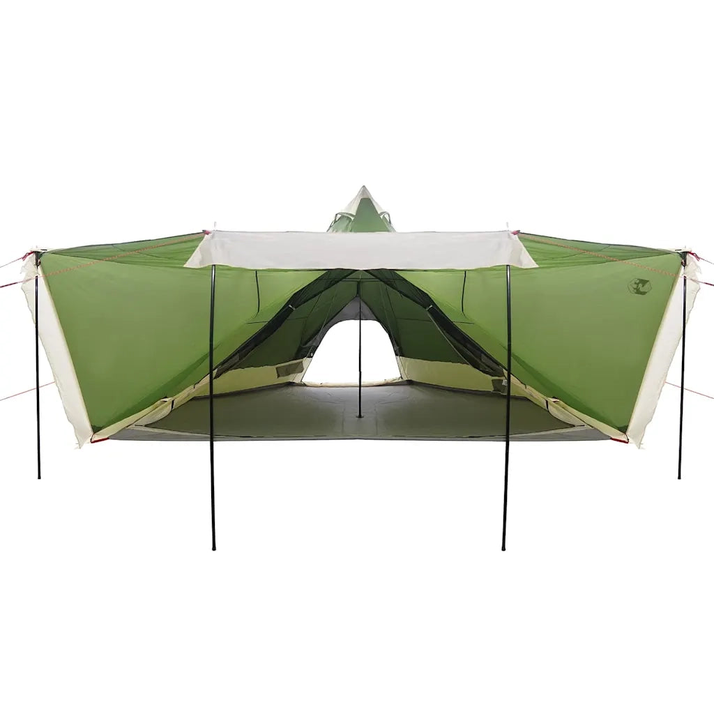 Tenda Familiare Tipi per 8 Persone Verde Impermeabile
