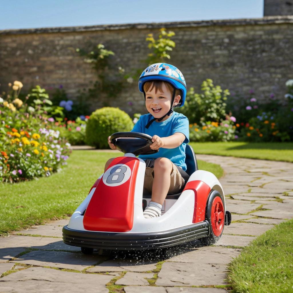 Auto tampone elettrica per bambini ¨C zephmum ¨C 6V, 360¡ã, doppio motore