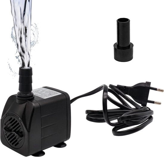 Mini pompa ad acqua per acquario - 450 l/u - pompa ad immersione silenziosa