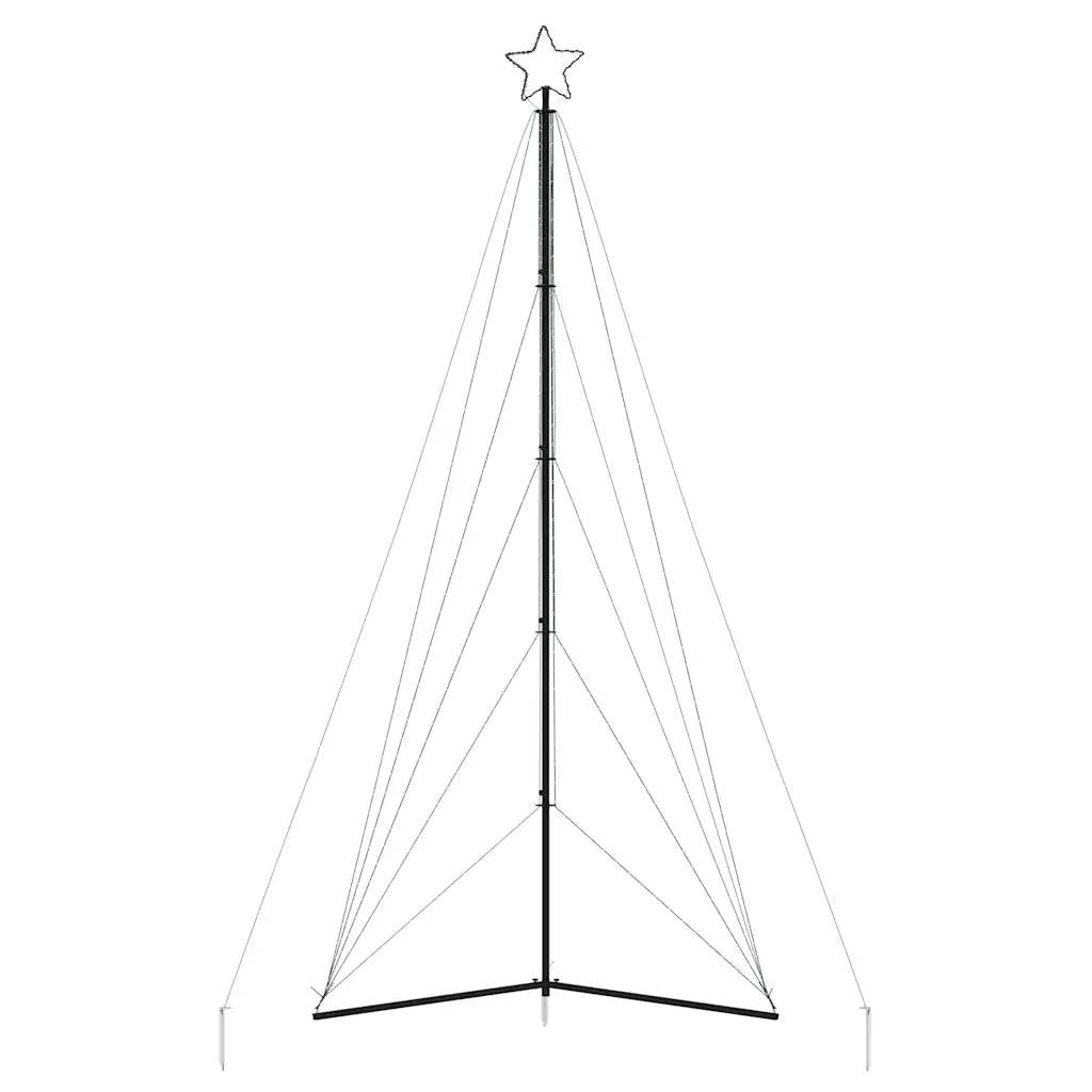 Albero di Natale a LED 615 LED Colorato 404,5 cm