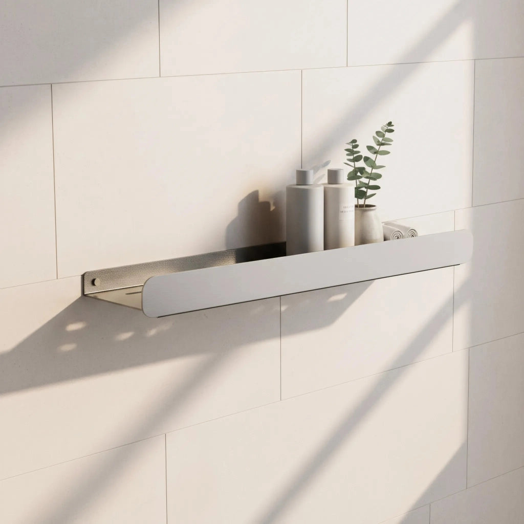 Mensola Da Bagno Sf03 60cm Steel Brush