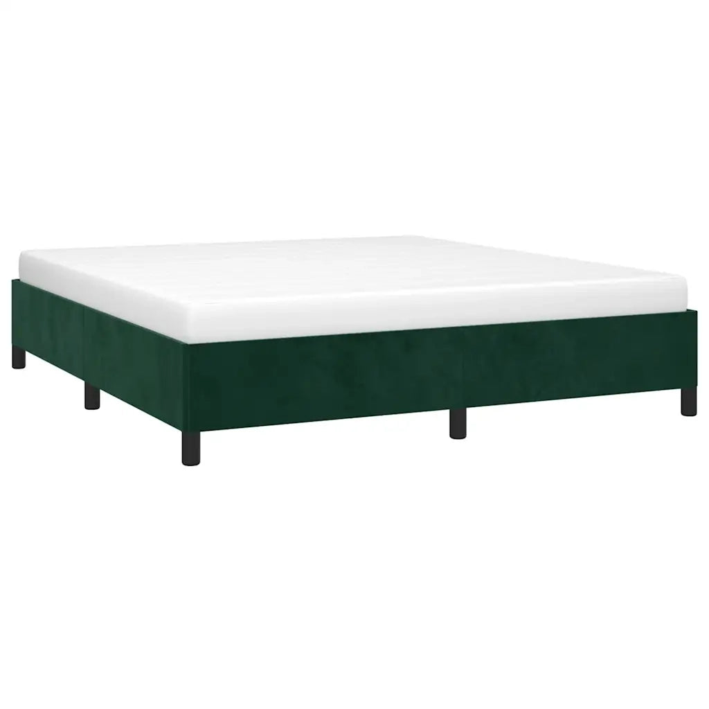 Giroletto Verde Scuro 160x200 cm in Velluto cod mxl 60434