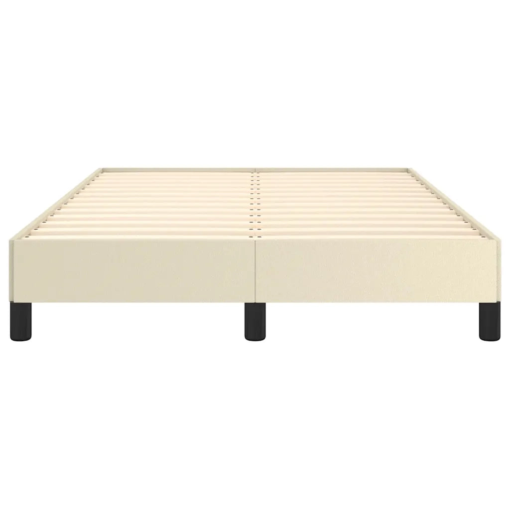 Giroletto senza Materasso Crema 120x190 cm Similpelle 379498