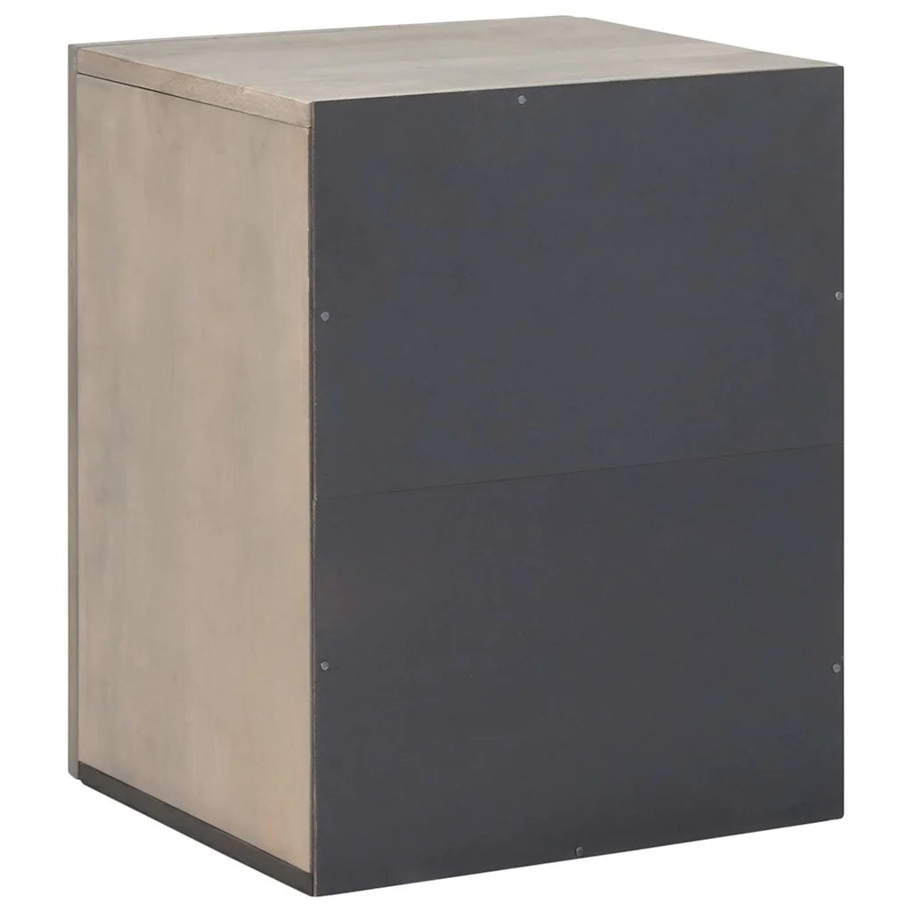 Armadietto a muro Montaggio a parete Grigio 38 x 33 x 48 cm 4018792