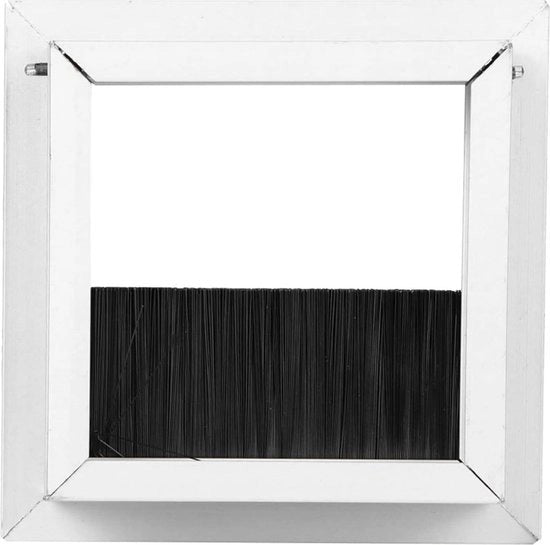 Fasciatura cavo Aluminium Ufficio Cavo di rete Pulizia Venti Vano Uscita quadrata Cavo di ingresso Penna di applicazione - 4 mm Diametro - Ufficio Amministrazione Ufficio Computer Fili (S)