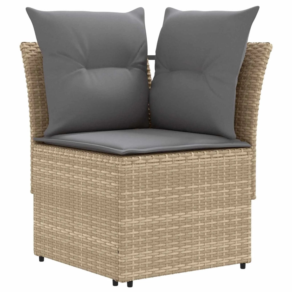 2 pz Divano con braccioli da giardino con divano angolare 42025372