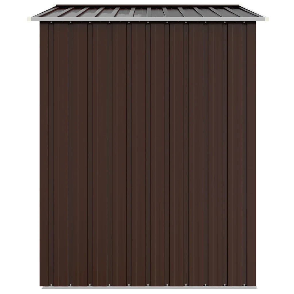 Capanno da Giardino Marrone 205x129x183 cm in Acciaio Zincato  cod mxl 65801