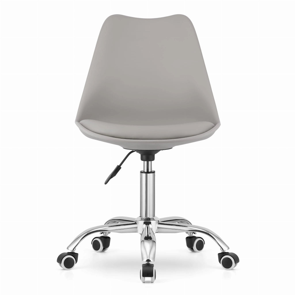 Sedia girevole VALORA ALBA - Ergonomica grigia per ufficio/cameretta dei bambini
