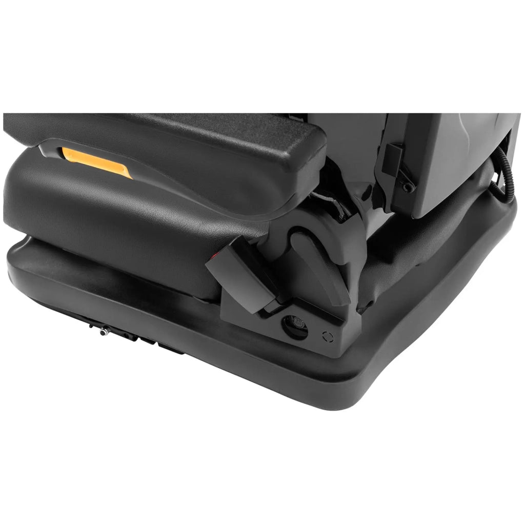 Sedile per trattore 42 x 47 cm con sospensioni regolabili in acciaio verniciato a polvere PVC schiuma sintetica nera 14_0009936