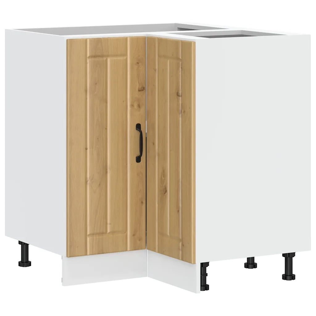Base ad Angolo Cucina Lucca Rovere Artigianale Truciolato