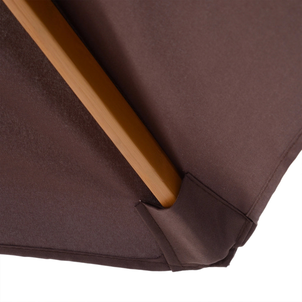 Ombrellone da Giardino ?250x230 cm ¨C zephmum ¨C 6 Varillas Sistema Corde