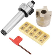 Kit di taglieraggio con set di 10 pezzi APMT1604 - Piastre di taglio in metallo duro - Adatti per taglieratori CNC - Grande compatibilità di materiale - Resistente agli urti - Finissaggio superficie liscia - Taglieraggio