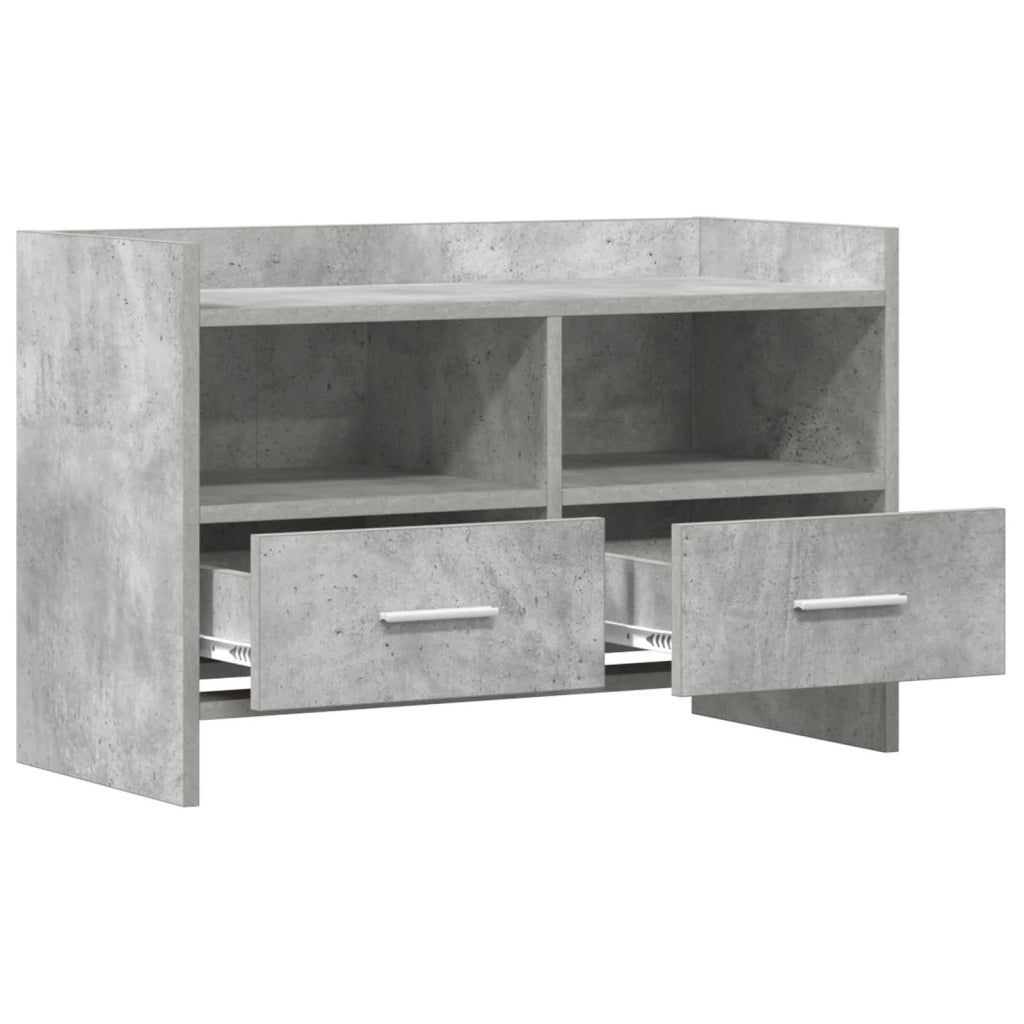 Mobile TV 71,5 x 33 x 47 cm Grigio Cemento Legno ingegnerizzato 8011150