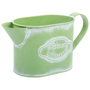 Annaffiatoio in metallo verde 20,5x8,5x105/11h cm