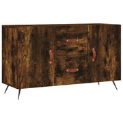 Credenza | Madia | Buffet da pranzo | Armadio da pranzo Rovere Fumo 100x36x60 cm in Legno Multistrato