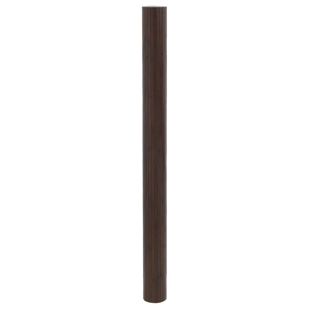 Divisorio Ambienti Marrone Scuro Larghezza 400 cm Altezza 165 cm in Bambù 377002