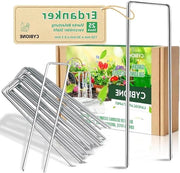 Roostbeschermante per Haringen - Robusto, duraturo e pratico per campeggio e giardino - 150 mm lungo 25 mm largo Ø 3 mm - Perfetto come tenaglie per ancoraggio al suolo e altro! (25)
